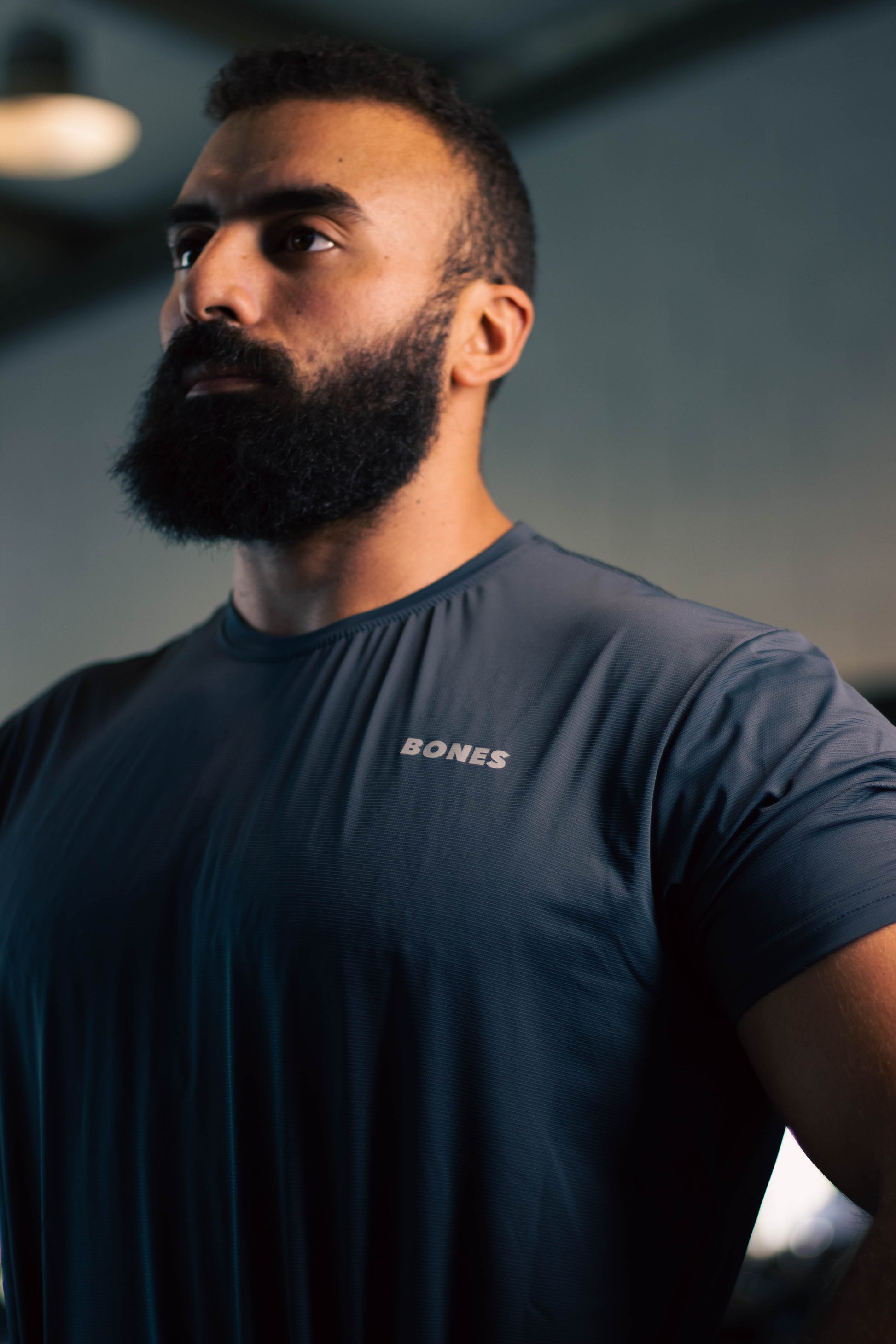 Bones Training Tee - Grey